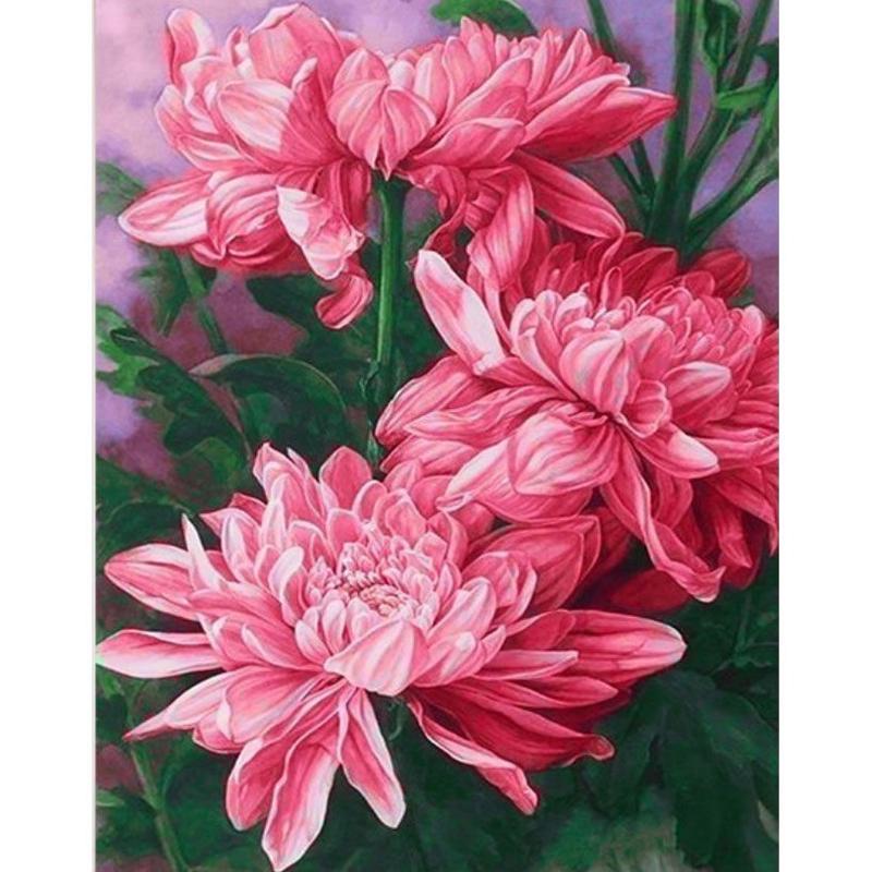 Rose DIY 5D Diamond Painting Cross Stitch Full Round Resin Mosaic Beautiful Flower Diamond Embroidery Rhinestones Home Decor