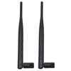 6dBi 2.4GHz 5GHz Dual Band WiFi RP-SMA Antenna + U.fl / IPEX Cable SMA To RF1.13