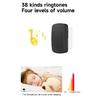 Wireless Doorbell No Battery Required Waterproof Self-Powered Door Bell Sets Home Outdoor Kinetic Ring Chime Doorbell