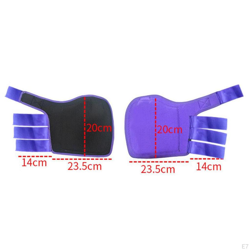 1-Bein-Stiefel Reitsport Vorder- und Hintersehnenstiefel Pferdetraining Springen Schutzausrüstung