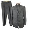 Fall Winter Suit Men’s YA5 M-L Dark Gray Full Lined Single Jacket Set Up(USED)