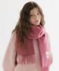 Laenilaeni Premium Pure Wool 100 Muffler [ Raspberry Pink ] - Premium 100% Wool Muffler (M001Rp)