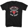Bon Jovi New Jersey 1983 Men's T Shirt Rock Music Merch