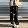 Men's Y2K Fashion Trend Clothing Printed Baggy Straight Vintage Trousers Jeans For Men Casual Denim Pants Streetwear Man Sweatpants
