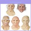 Latex Old Man Mask For Halloween Party With Realistic Design And Diy Fun