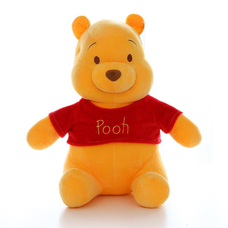 Adorable Winnie Plush Bear Crystal Soft Pp Cotton Stuffed Animal Toy 2022