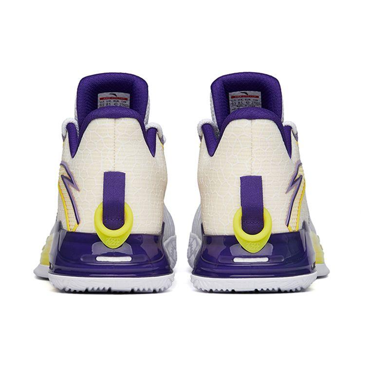 Anta Light Crazy Pro Nitrogen Technology Non-Slip Wear-Resistant Low-Top Basketball Shoes Men Basketball Shoes Purple 112221607-2