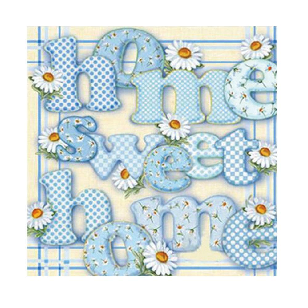 5D Diy Diamond Painting Cross Stitch English Alphabet Diamond Mosaic Home Decoration