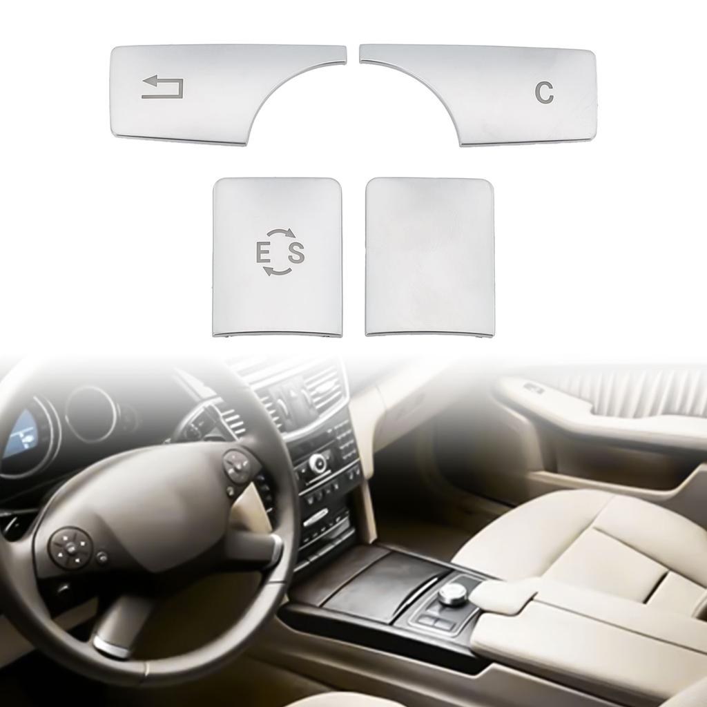 Multimedia Trim ES Button Cover For Car Accessories Hot Sale Replacement For Mercedes-Benz 2010-2013 Brand New