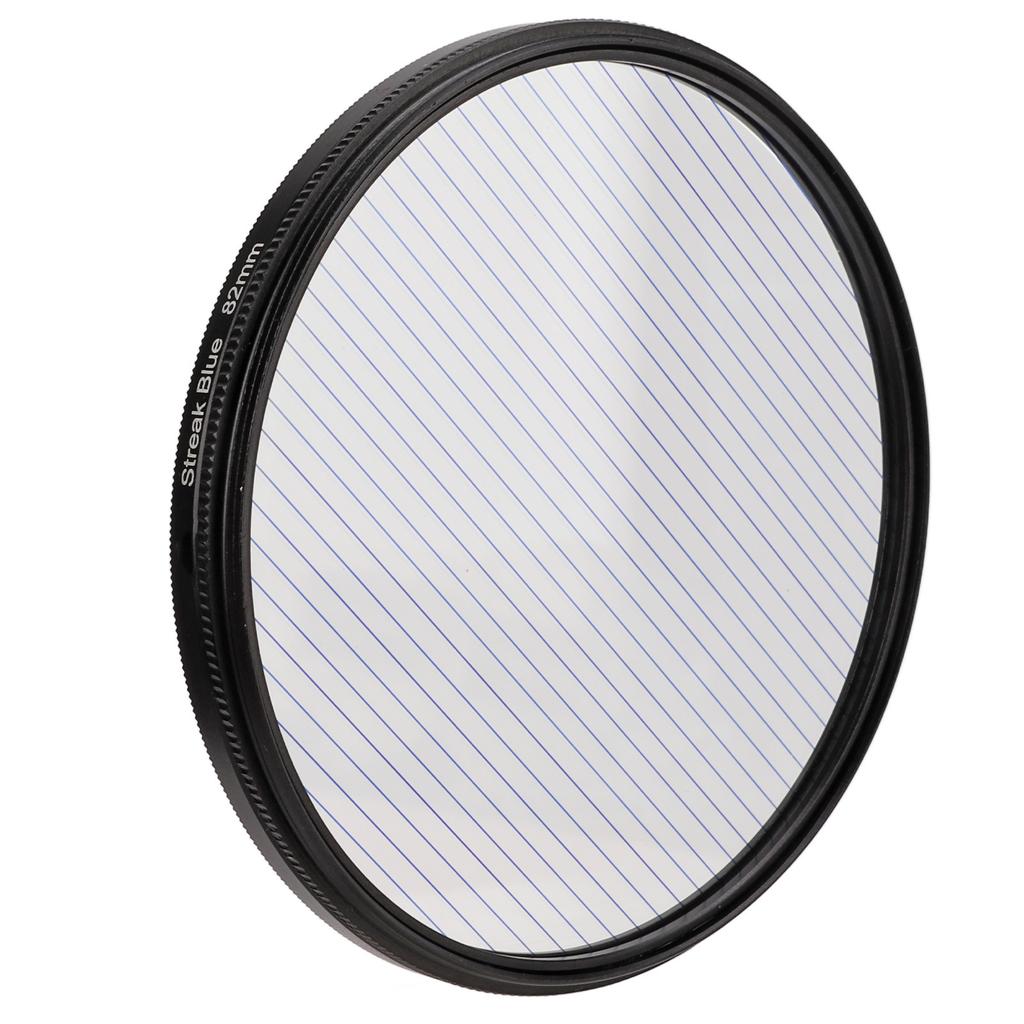 Junestar 82mm Streak Effect Digital Camera Filter Lens Cinematic Effect Lens Filter for Fujifilm