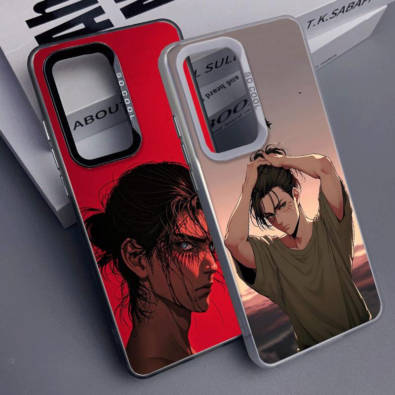 A-Attack On T-Titan Eren Yeager Shockproof Phone Case for Samsung A17 A16 A15 A14 A37 A57 A36 A56 A26 A35 A55 A25 A34 A54 A24 A1