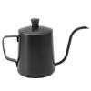 Pour Over Kahve Demleme Sürahisi Uzun Dar Ağızlı 304 Paslanmaz Çelik Kaz Boyunlu Pour Over El Damlatma Çay
