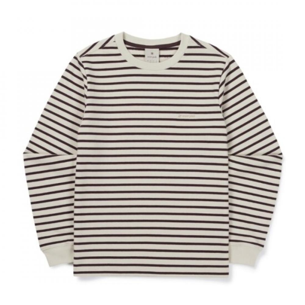 Snow Peak Women S STriped Long Sleeve T ShirT S26fwfTl13wi