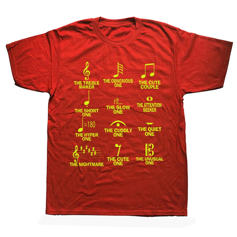 Musikalische Noten Symbol Definition Humor Lustiges Weihnachtsgeschenk T-Shirts Grafik Baumwolle Streetwear Kurzarm T-Shirt Herrenbekleidung