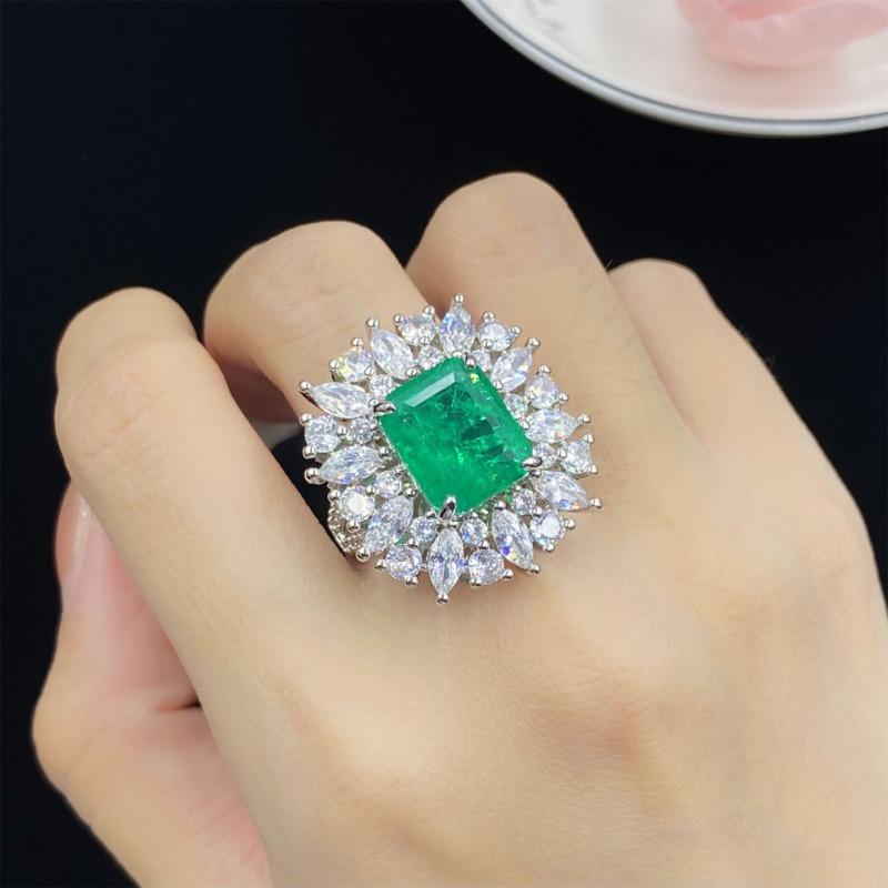 Sace Gems Classic Copper Alloy Zircon Ring Earrings Pendant Necklace Jewelry Sets Wedding Party Gifts