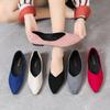 Mode Bailamos Mode Femme Mocassins Plats Vintage à Bout Carré Chaussures de Ballet Confortables pour Femme Chaussures Habillées Mujer