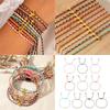 Multipurpose Bohemian Retro Styles Cotton Rope Crosses Bracelet Adjustable Multilayer Designs for Men and Women