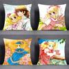 Anime C-Candy Candy Cute Pillow Case Cover Square Sofa with for Pattern Comfortable Cushionsuitable of Room
