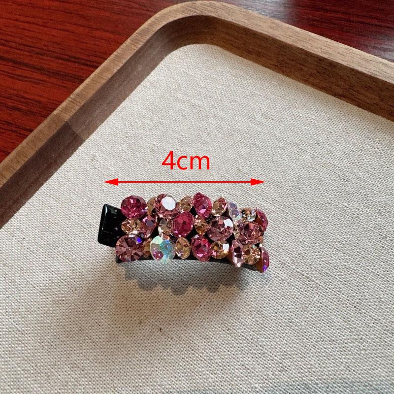 Colorful Hair Clip Exquisite Temperament Side Bangs Hairpins Simple Fashionable Women'S Hair Clips