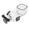 Dive Case Fit for Insta360 X3 Action Camera 147FT Rainproof PC PMMA Camera Protective Underwater Dive Shell with 1 4