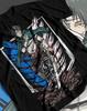 Levi marškinėliai AOT marškinėliai Attack On Titan marškinėliai Eren Mikasa Erwin Hange anime marškinėliai