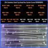 360-Piece High Strength Grade 12.9 Internal Hex Socket Screw and Hex Nut Set (M3, M4, M5, M6)