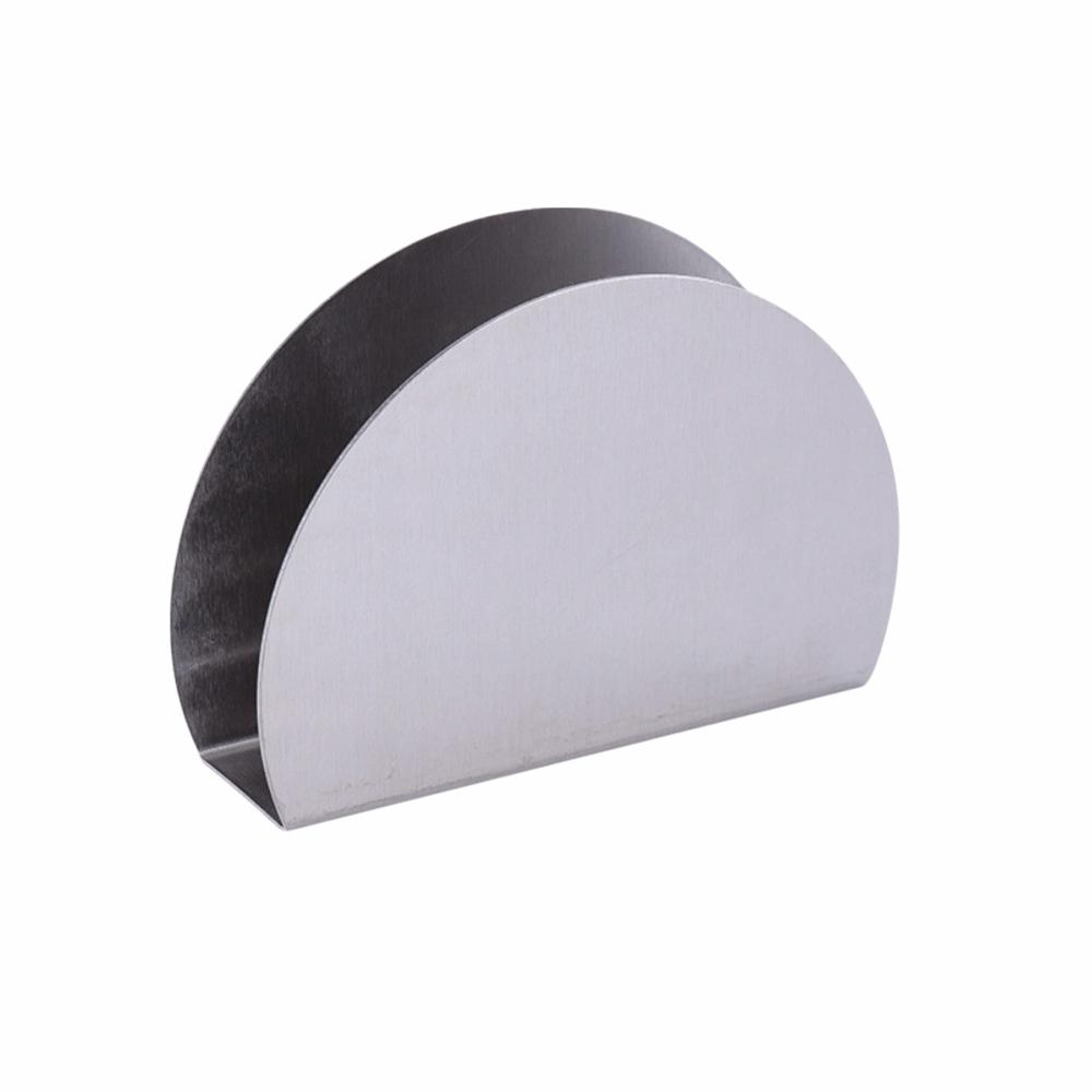 Stainless Steel Napkin Storage Shelf Heavy Duty Non-Slip Napkin Storage Rack Decorative Rustproof Napkin Holder