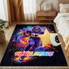 1PC Custom Name Football Player In Action Theme Floor Mat Ideal for Living Room, Game Rooms, Office, Bedroom,Floor Mat Playful Design247