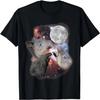 Drie Maan Tapirs Grappige Tapir Grafiek Coole Kampeer Nieuwigheid T-shirt