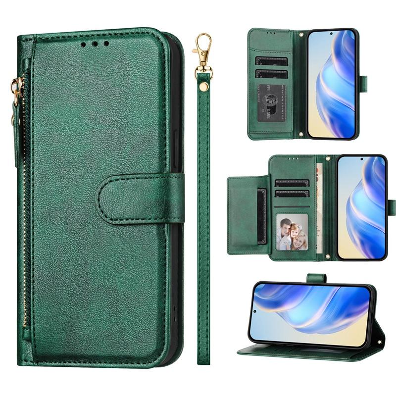 Flip Case for Infinix Hot 20 Pro 30 Play Nfc 20i 20S 30i X669 X6835 4G 5G Leather Wallet Cover Card Slot Bag Zipper Casing