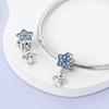 Blue Star Angel Pendants Plata R Original Beads Fit Originalcharms Bracelet Beads Jewelry Gifts For Women