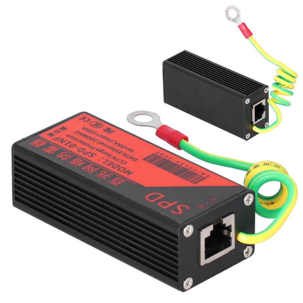 CCTV Surge Protection AntiThunder Device Network Arrester Protector RJ45 Thunder Preventer