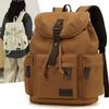 Simple Casual Women's Backpack Commuting Fashion Trend Canvas Backpack Large Capacity High Value Student Backpack