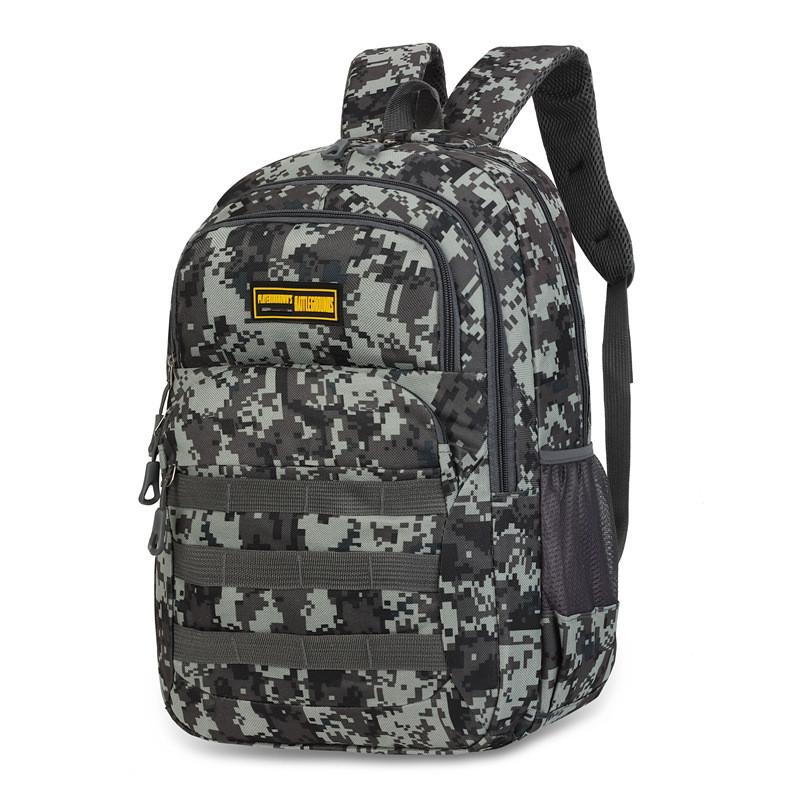 Camouflage-Rucksack aus Oxford-Stoff für Teenager mit atmungsaktivem Design und großem Fassungsvermögen