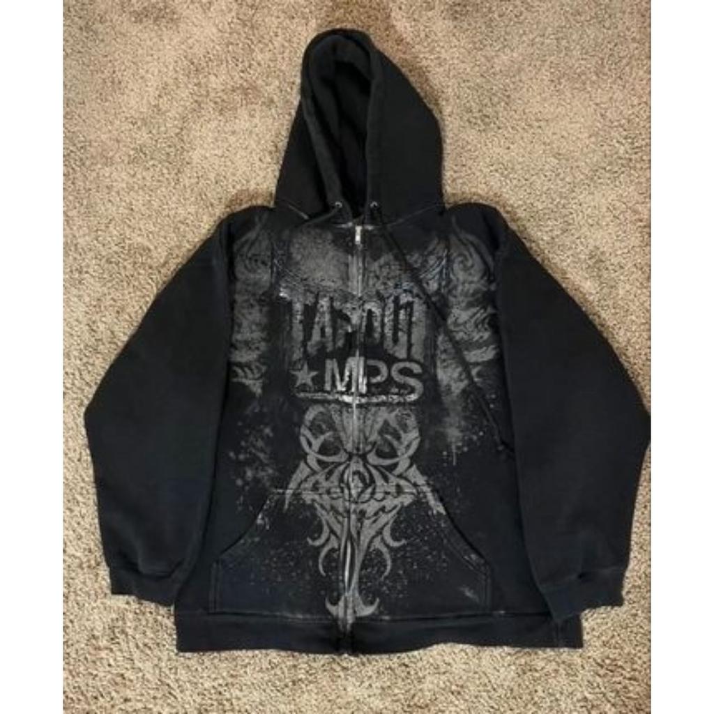 Hoodie Sweatshirt Vintage Pattern Print Vintage Gothic Clothing Clothing