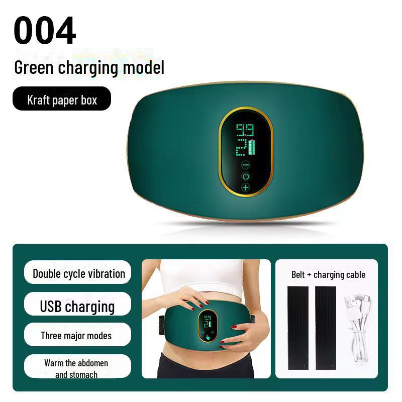 Wireless Abdominal Massager: Fully Automatic Heating Belt for Waist and Belly Reduction