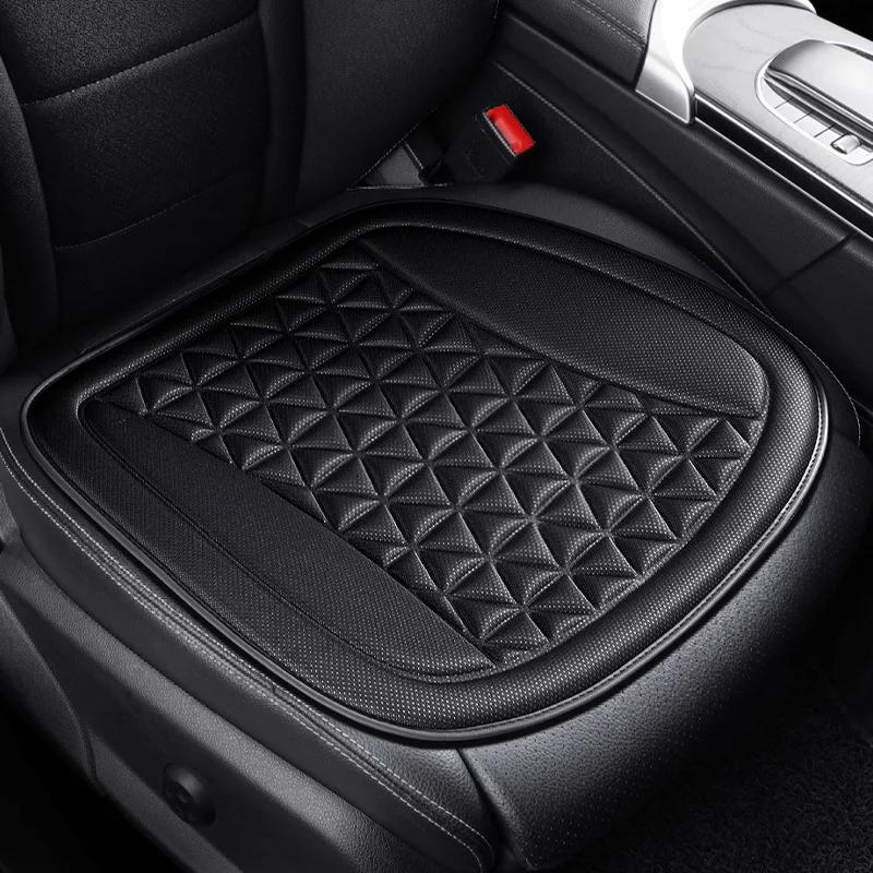 Car Seat Cushion Driver Seat Cushion with Comfort Memory Foam & Non-Slip Rubber Vehicles Office Chair Home Car Pad Seat Cover