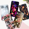 Black Tpu Case For Realme 9 Pro Plus 9i GT Neo2 Narzo 10A 20A 20 30 30A 50A 50i 4G 5G Winter Girl Christmas