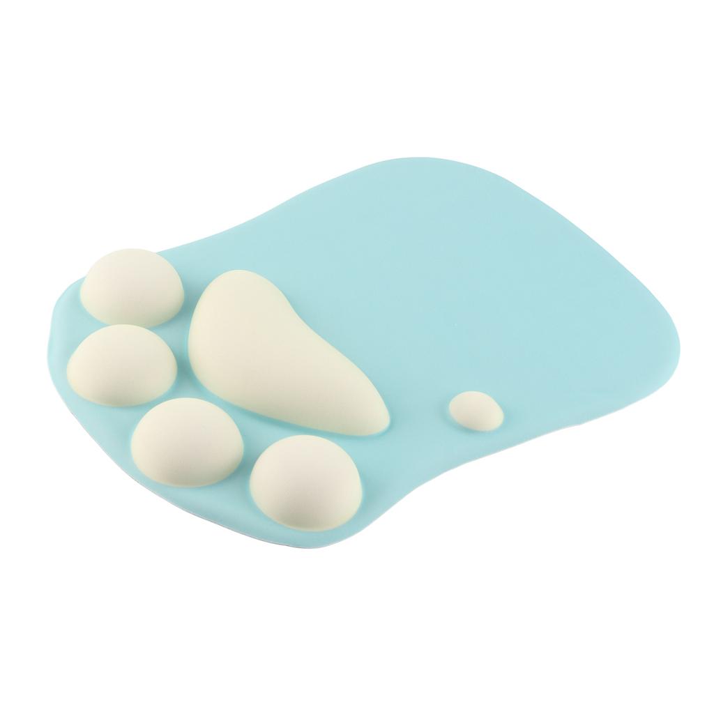 Wrist Rest Mouse Pad Cartoon Claw Style Ergonomic Support Soft Comfortable Mouse Wrist Pad for Home