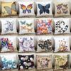 Home Decor Sofa Kissenbezug Schmetterling Print Home Decor Kissenbezug Sitz Wohnzimmer Kissen