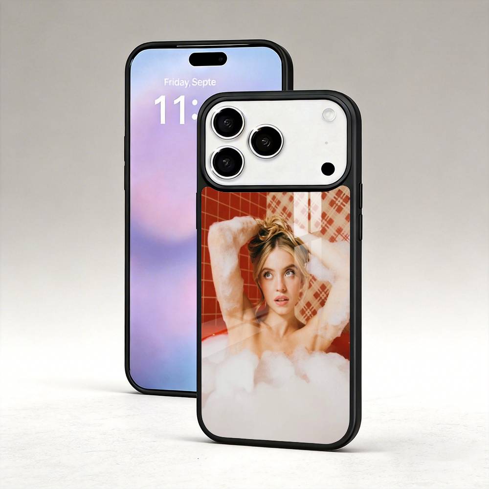 Actor S-Sydney Sweeney Phone Case For iPhone 17,16,15,14,13,12,Pro,Max For Magsafe Magnetic Wireless Charging