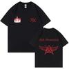 Modne Koszulki 2025 Mgk Lost Americana Tour Nadruk Y2K T-shirt Męski Damski Pop Gotycki T-shirt Hip Hop Okrągły Dekolt Oversize Koszulka Nastolatki