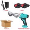 1900r/min Cordless Electric Scissors Portable Steel Plate Metal Cutting Tools Stainless Cutter for Worx 21V Battery