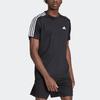 Adidas 3 Stripes T Shirt Men's Black IB8150