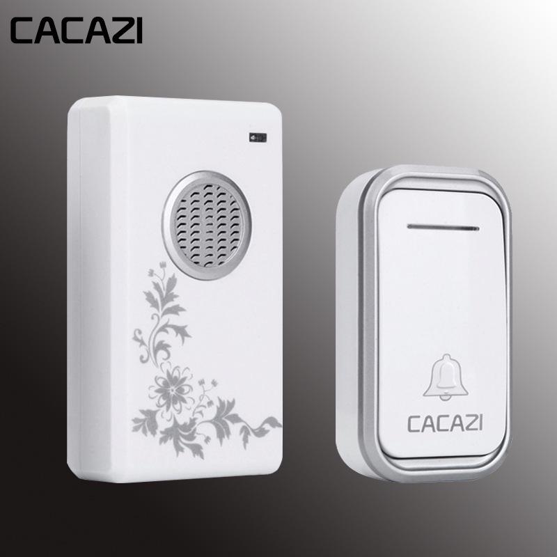 Wireless Smart Home Doorbell: AC Digital Music, Long-Range, Waterproof, One-to-One Remote Control