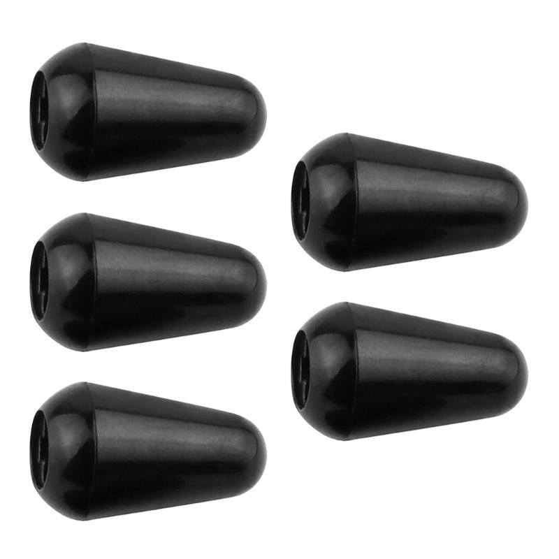 5×Guitar Switch Tip 3/5 Way Toggle Switch Knob Tip Cap Plastic for Electric Guitar Plastic Electric Guitar Accessories