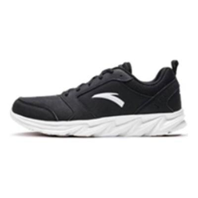Pantofi sport de alergare joasă din piele, ușori, respirabili, pentru bărbați, sneaker, negru 91815522-6