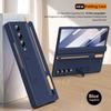 Original Kickstand Hinged Protect Case For Samsung Galaxy Z Fold 7 6 5 4 3 Touch Pen Slot Screen Glass Film Lens Shockproof Cover