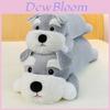 Schnauzer Dog Plush Toy Cute Animal Soft Stuffed Toy For Kids And Collectors