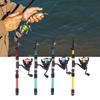 1.8M Telescopic Fishing Rod Spinning Fishing Reel Set Portable Seaing Pole Throwing Rod Remote Fiberglass Gear